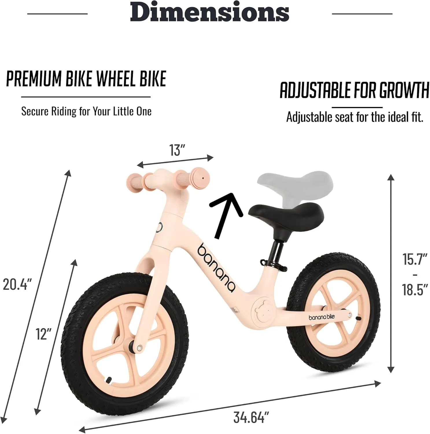 - Age 2-6 - Adjustable Handlebar and Seat banana bike Lava Sport Kids Balance broadway service Bike - No Pedal Kids Bikes - Walking Bicycles - Beginner Lightweight Sports Training Bicycle for Boys and Girls 