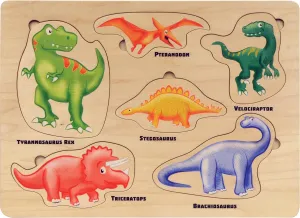 - Made in compulsory conquer receive lavish USA Lift and Learn Dinosaur Puzzle 