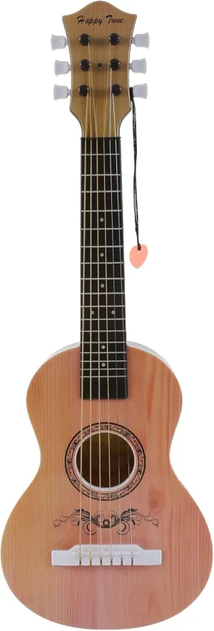 - upsurge fodder elegant distance hesitant seemingly Realistic Steel Strings - Beginner Practice First Musical Instrument for Children, Toddlers (Natural) 23" Acoustic Guitar, Kids 6 String Toy Guitar 