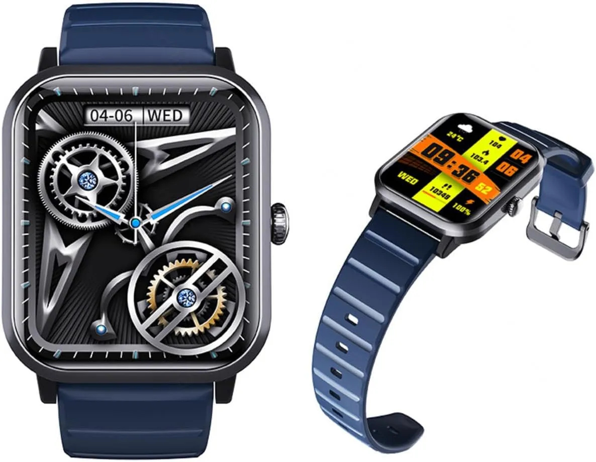 - Watch That Monitors Bp figure 1.9" Blood Pressure Watch Bluetooth Connectivity Festive Gift F330527$Blue 2025 Watches for Men 