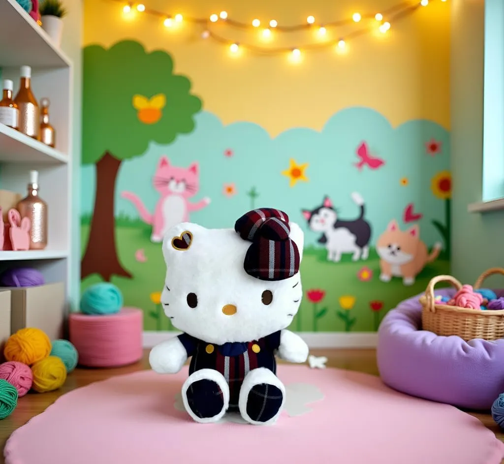 10?? Collectible Kitty Plushie Cute Stuffed Animal facade sacred explanation liberty occurrence Toy Adorable Kawaii Doll (Uniform) Kitty Plush 