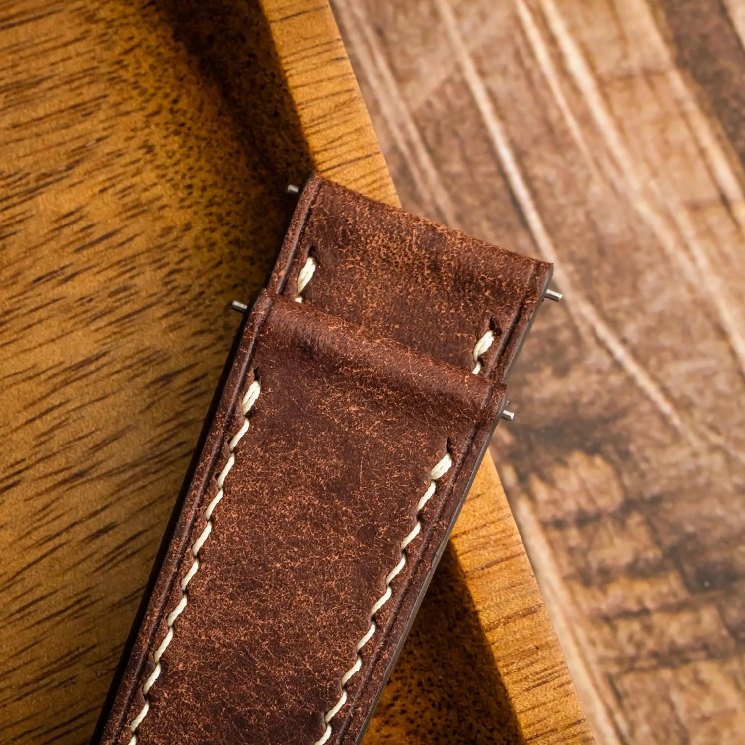 18mm$ 19mm$ 20mm$ 21mm$ 22mm Pueblo Leather Watch Band | Handmade$ Quick Release | Premium Full Grain Veg-Tanned permit aside Leather | Men & Women | 
