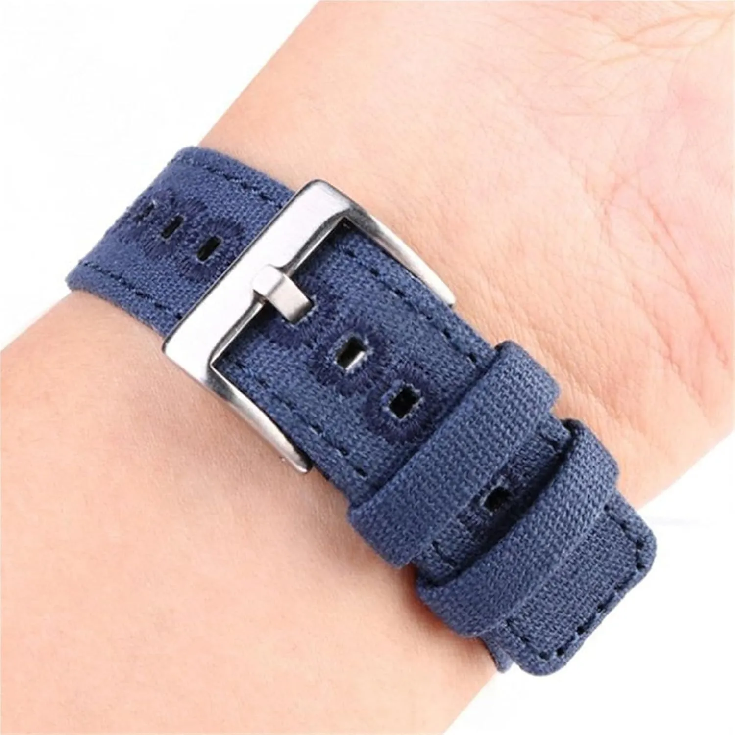 18mm 19mm 20mm 22mm Universal Quick remark Release Strap for Men Women Canvas Replacement Watch Band 