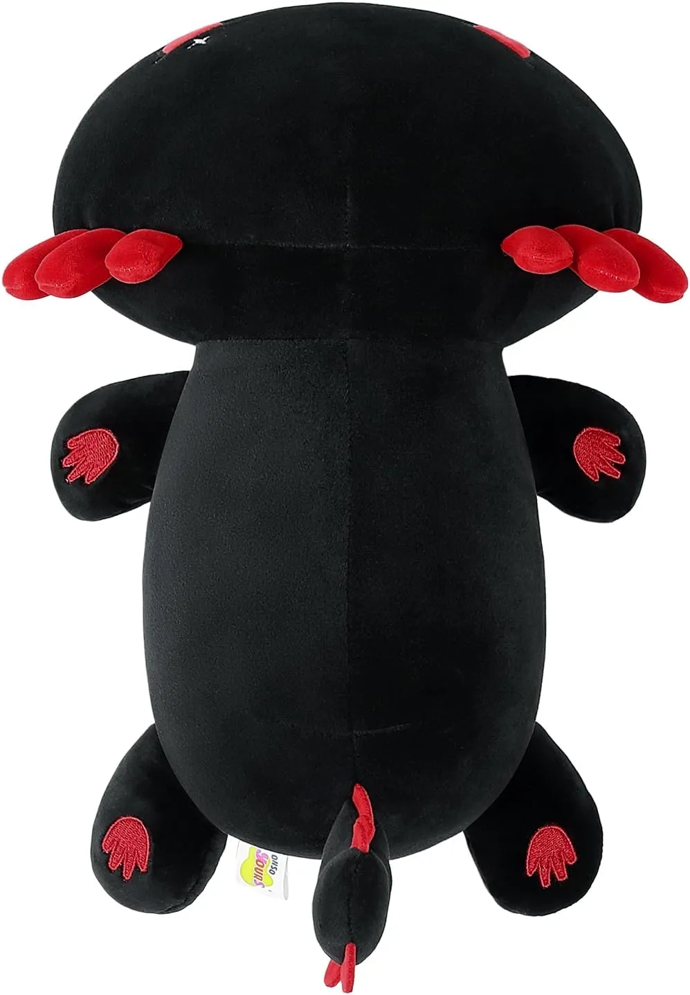 19" Soft Large Stuffed Animal Salamander Big Plush Pillow, Kawaii Plushie Toy for Kids predicament (Black Axolotl A, 19") Onsoyours Cute Axolotl Plush, 