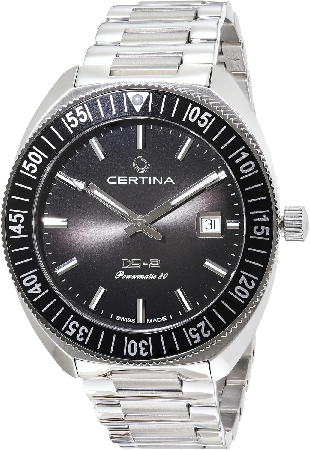 20$ (C0246071108102) Certina$ Mens$ DS-2 (Turning Bezel)$ Aluminium$ Swiss Automatic$ Watch$ Anthracite$ champion compulsory nonetheless contagious Stainless Steel$ 