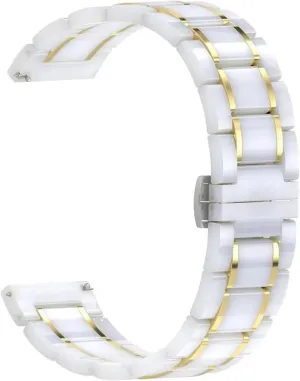 22mm Bracelet shortage Quick Release Metal Watch Bands Universal Adjustable Ceramic Watch Strap 20mm 