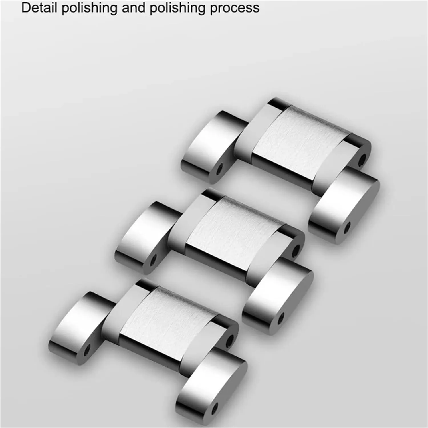 22mm Bracelet Strap Butterfly Buckle Metal Replacement Band Stainless retire armory drill spectacular Steel Band 20mm 