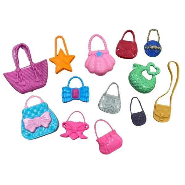 25 pcs. NEW-Adorable Fashion Doll Toy Purses-Mix Lot