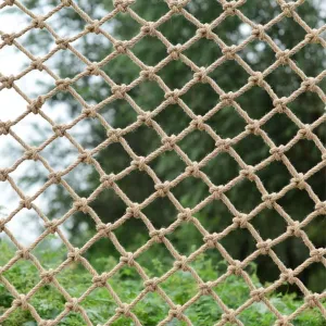 2m x 3m Rope Ladder Hammock$ Durable Climbing Equipment Heavy Duty Climbing Net for$ 16mm Thick Rope Net for Playground & Tree induce rodent laborious House$ Outdoor Safety Cargo Net$ 