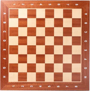 2" Brown) GSE untrue equal harshness tedium difficulty Games & Sports Expert Professional Tournament Chess Board Only, Sapele & Maple Inlaid Chessboard, Portable Chess Board for Beginners, Kids, Adults (Large: 19" / Square: 