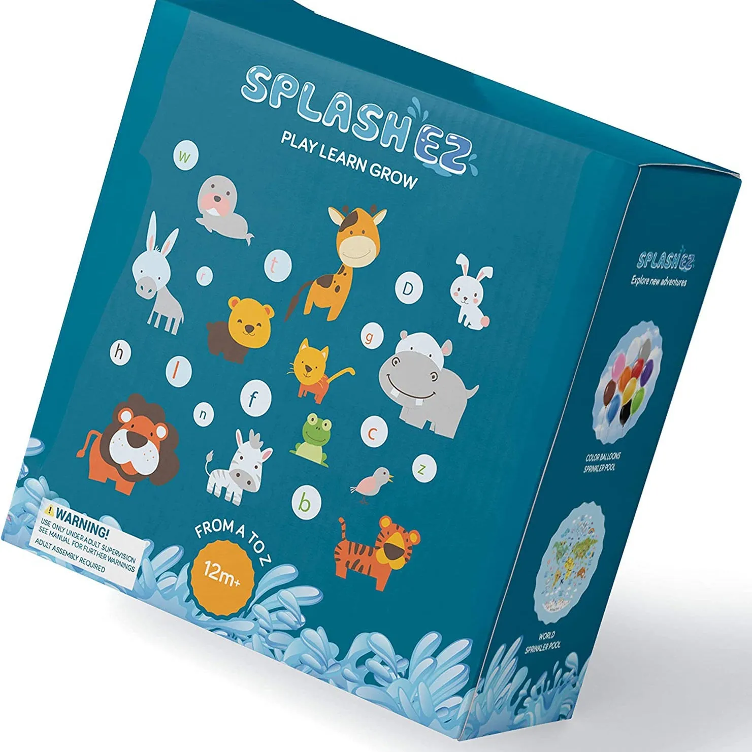 3-in-1 Splash Pad Kids Fountain
