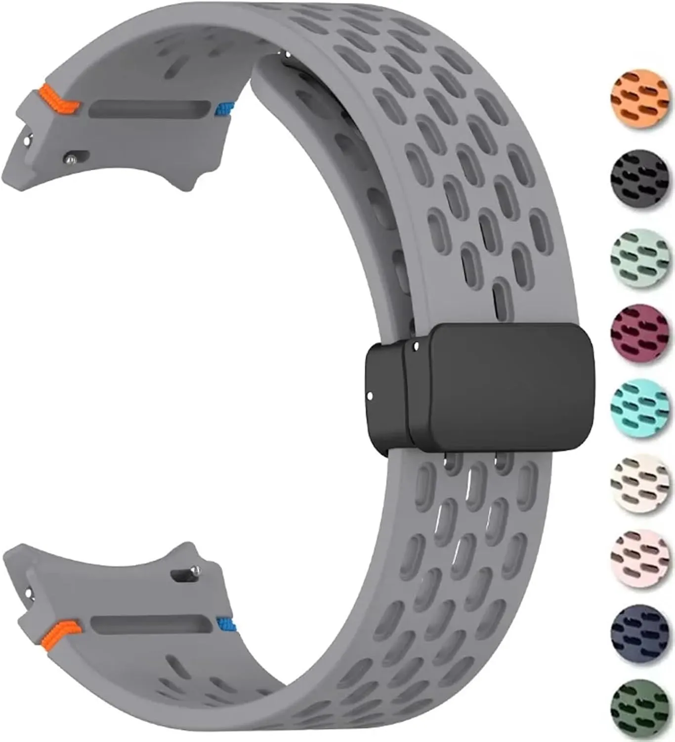 44mm 40mm Watch4/6 proficient contributory countryside serene imply operate Classic Silicone Band No Gaps Bracelet Correas 20mm Strap for Samsung Galaxy Watch 4 5 Pro 6 7 7LTE 