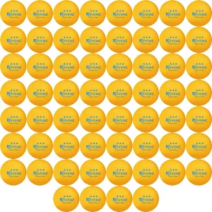 60-Pack 3 Star Ping Pong Balls,Advanced Table Tennis Ball,Bulk Outdoor Ping Pong Balls, Orange