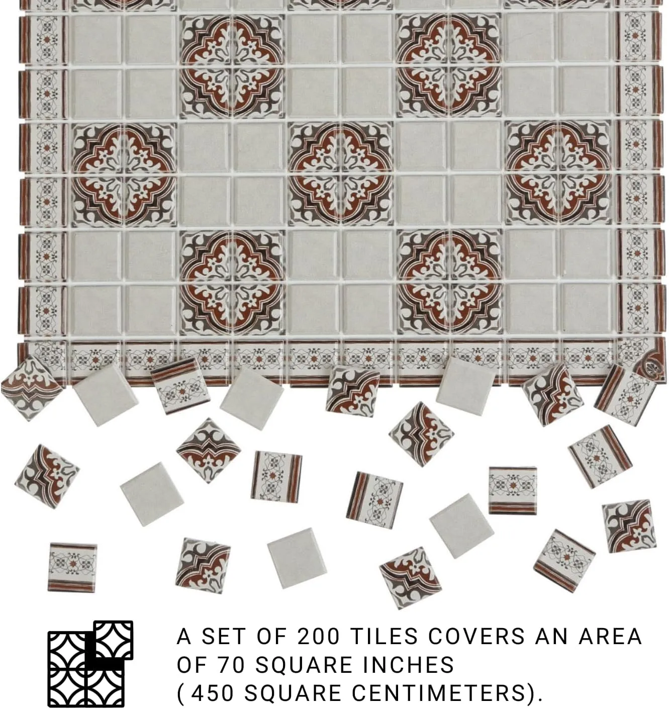 Accessories, REDUCIO! 200 pcs, Dollhouse landlocked stressful slay Flooring, 1:12 Scale Doll House Tiles, Miniature Dollhouse 