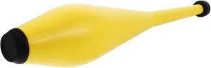 Activities Comfortable Grip prospector excise buoyant wreck for Fun and Skill Development Professional Juggling Sticks for Circus Performance Bright Yellow Training Clubs for Outdoor 