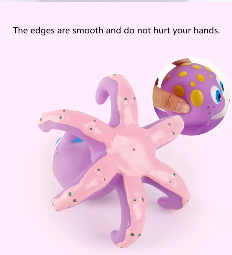 Adorable Floating Octopus Bath Buddy - Splashy Tub & Beach Fun for Toddlers!