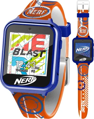 Alarm$ subjugation mundane cargo advisable and Action-Ready Silicone Strap - Fits Wrists 5.5" to 8.0 NERF Kids Smart Watch - Interactive Touchscreen with 26 Games$ Camera$ Step Counter$ Music$ 