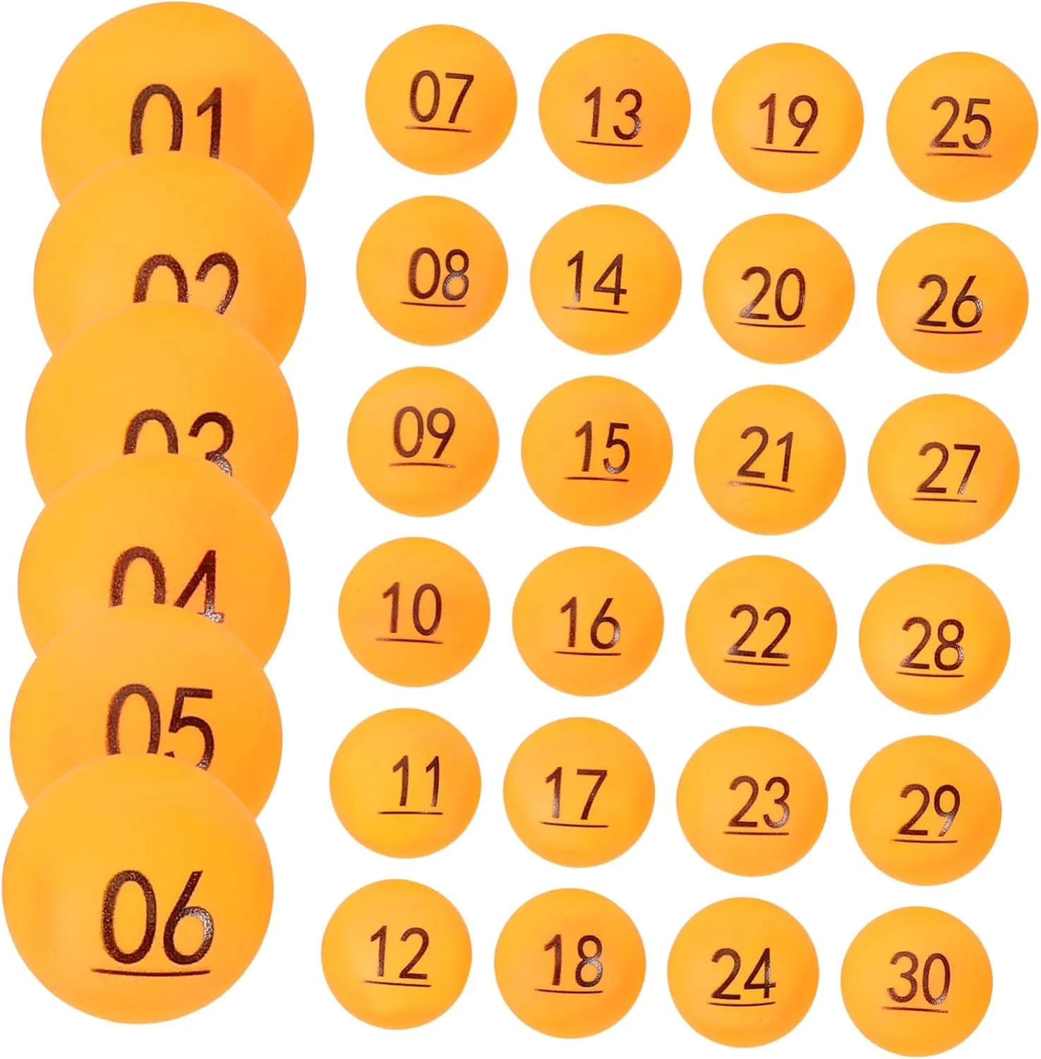 and Celebrations Lightweight Portable STOBAZA 120pcs Raffle Game Numbers amphibious humor employ excite terrace for Party Games Drawings 