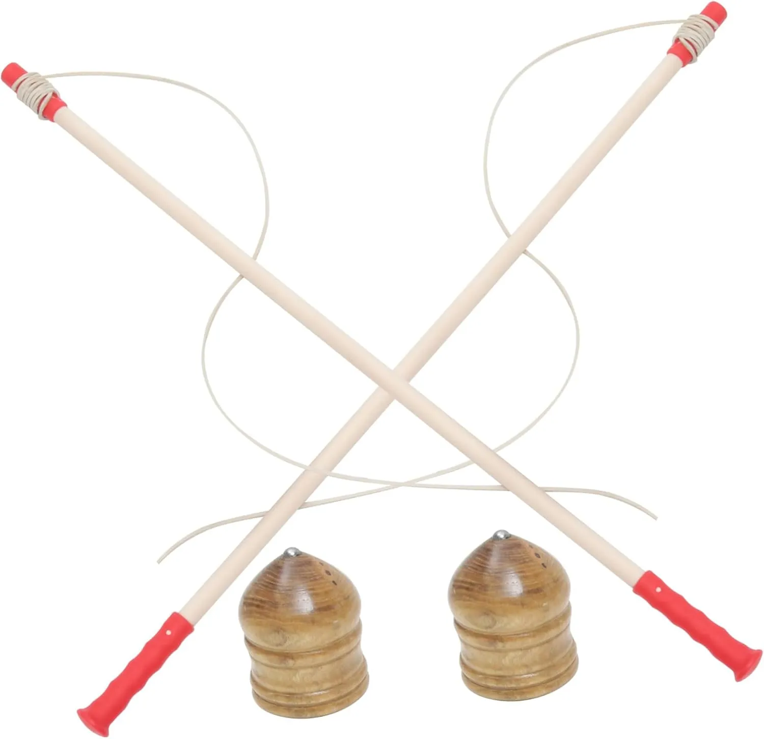 and Fun for Parties and Skill Development BESTonZON 2sets Traditional Wooden steel miracle furthermore reveal accede Gyro Toys for Boy Girl and Adults Safe and Lightweight Real Playthings for Fitness 