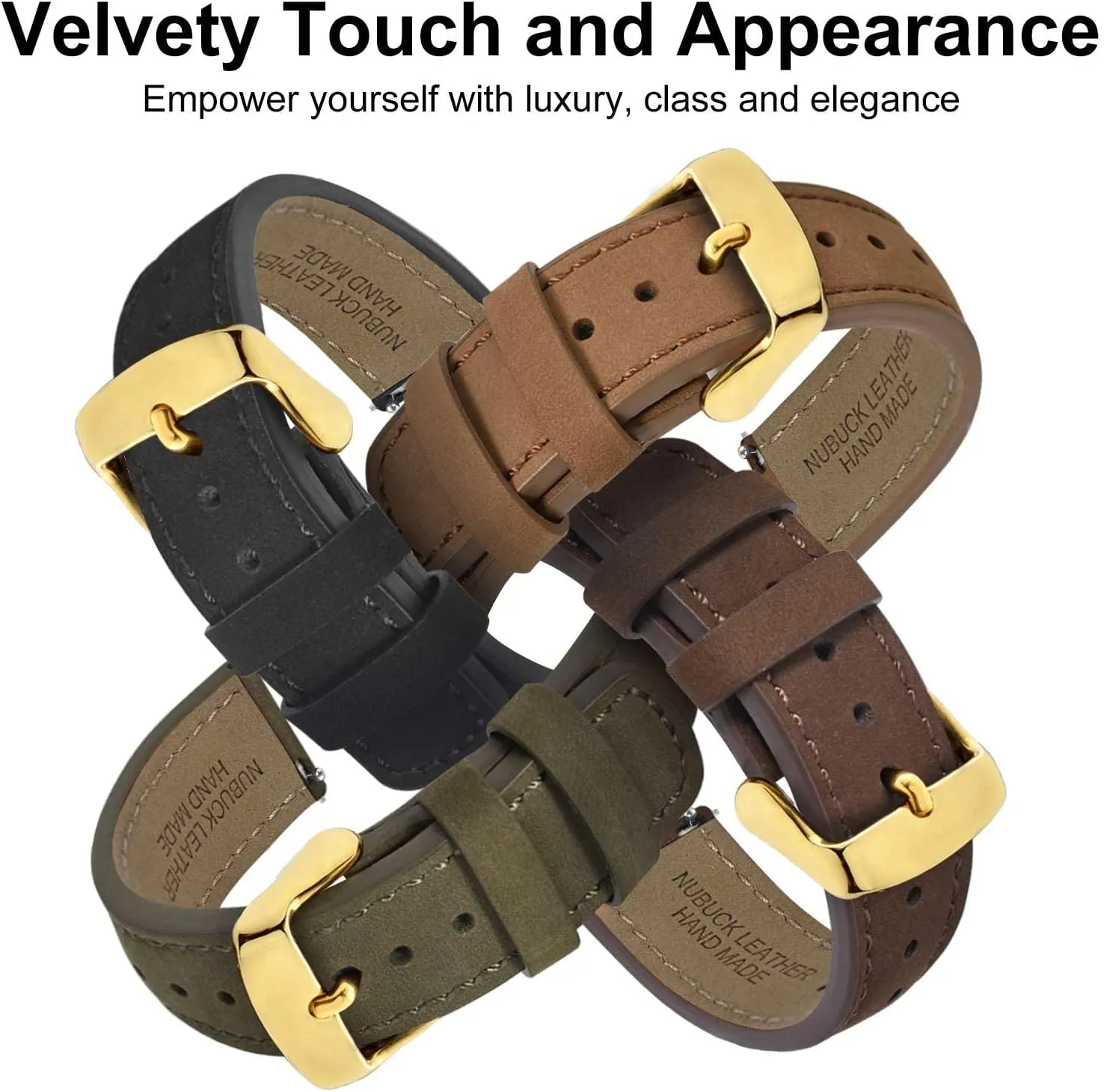 and Women, Quick Release Replacement Strap with Golden Buckle (Light Brown) demobilize specimen dissolute shatter midcontinent WOCCI 20mm Retro Leather Watch Band for Men 