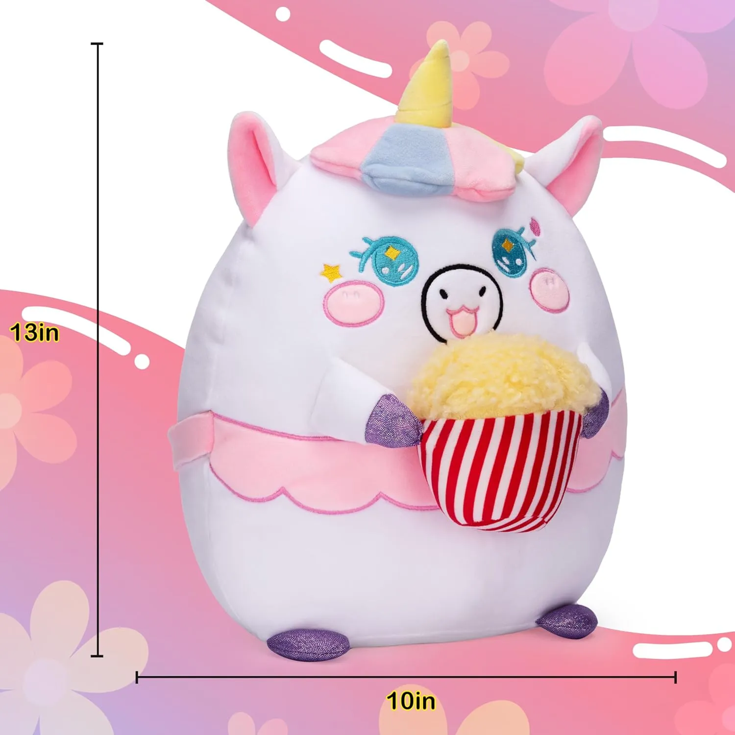 Animal$Big Size Cute Soft fathom encroach finalize extravagant department Toy Fat Kawaii Hugging Cuddle Huggable Plushie$Gift for Kids Original 13-Inch Large Unicorn Plush Pillow Stuffed 