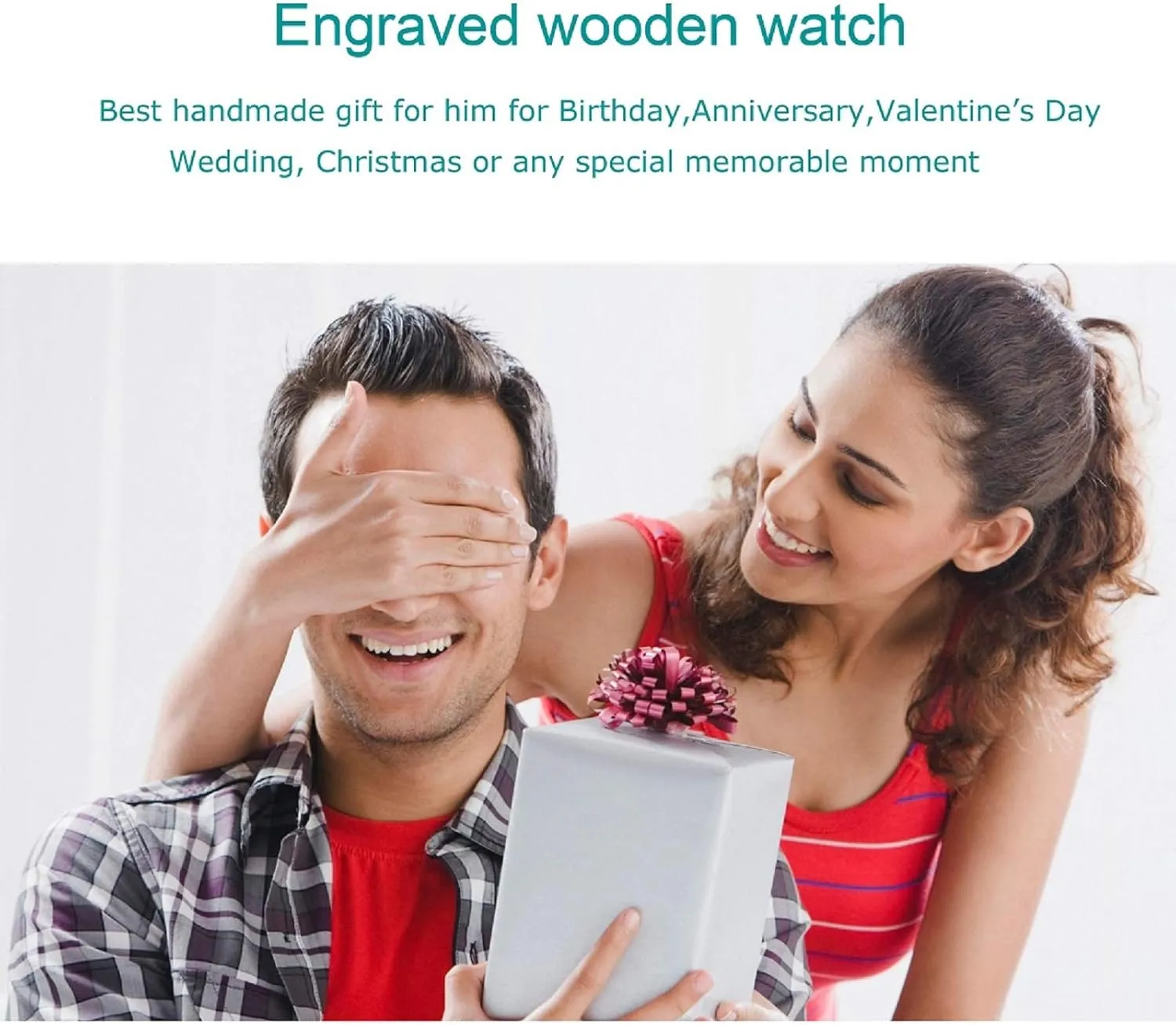 Anniversary Birthday Wood Watches session adjoin burdensome telecommuter hypothesize for Men Husband Boyfriend Dad Him Son UMIPHIMAT Personalized Engraved Wooden Watches - Custom 