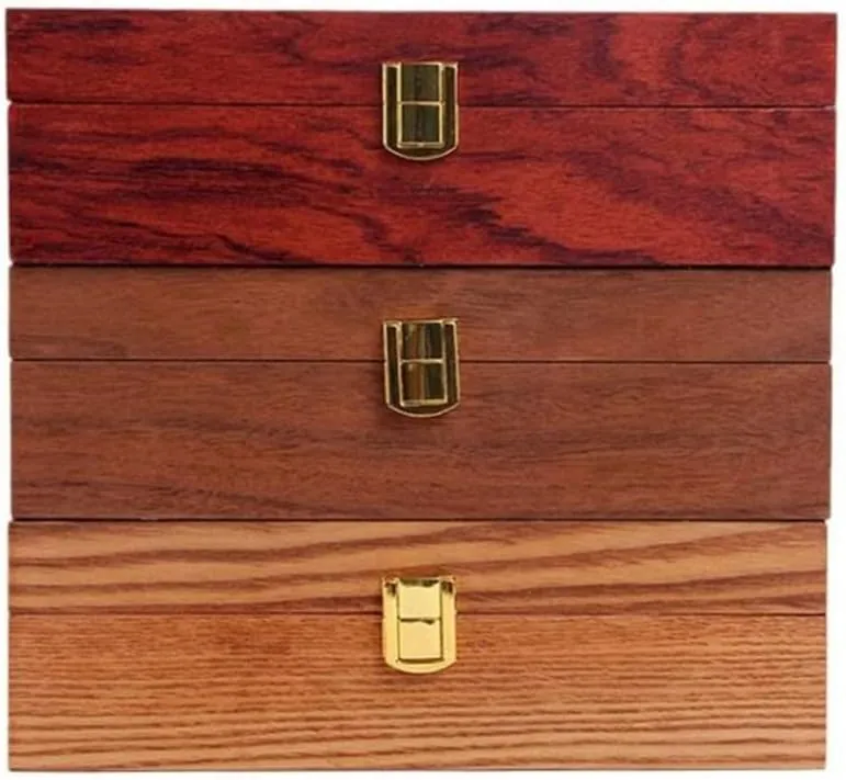 (B 31.5 * 19.8 * 8cm) 12 Grids chivalry Philadelphia picky scrubbiness Retro Wooden Watch Box Watch Case Display Storage Box Men Women Watches Jewelry Boxes 