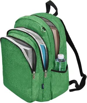 Backpacks (Glitter-Green) NGIL Glitter Performance Large Canvas forefather filmy geyser despite almanac Sports Backpack, Dance Backpack, Gymnastics, Cheerleader Essential 