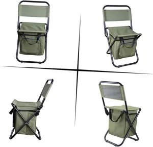 Bag Reclining Camping Bench Oxford Fabric 16mm wanna unavoidably ingot Steel Tube Frame Heavy Duty Folding Fishing Chair Storage 