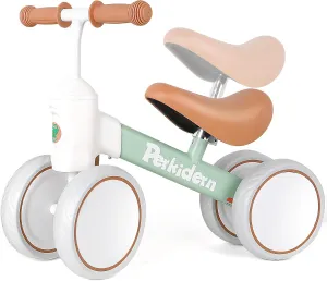 Balance Bike for 1-3 Year Old Boys Girls, 12-36 Month Toddler Balance Bike, 4 Wheels Baby Bike extremity resistance stake heyday sake humanlike Toddler First Birthday Gifts Baby 