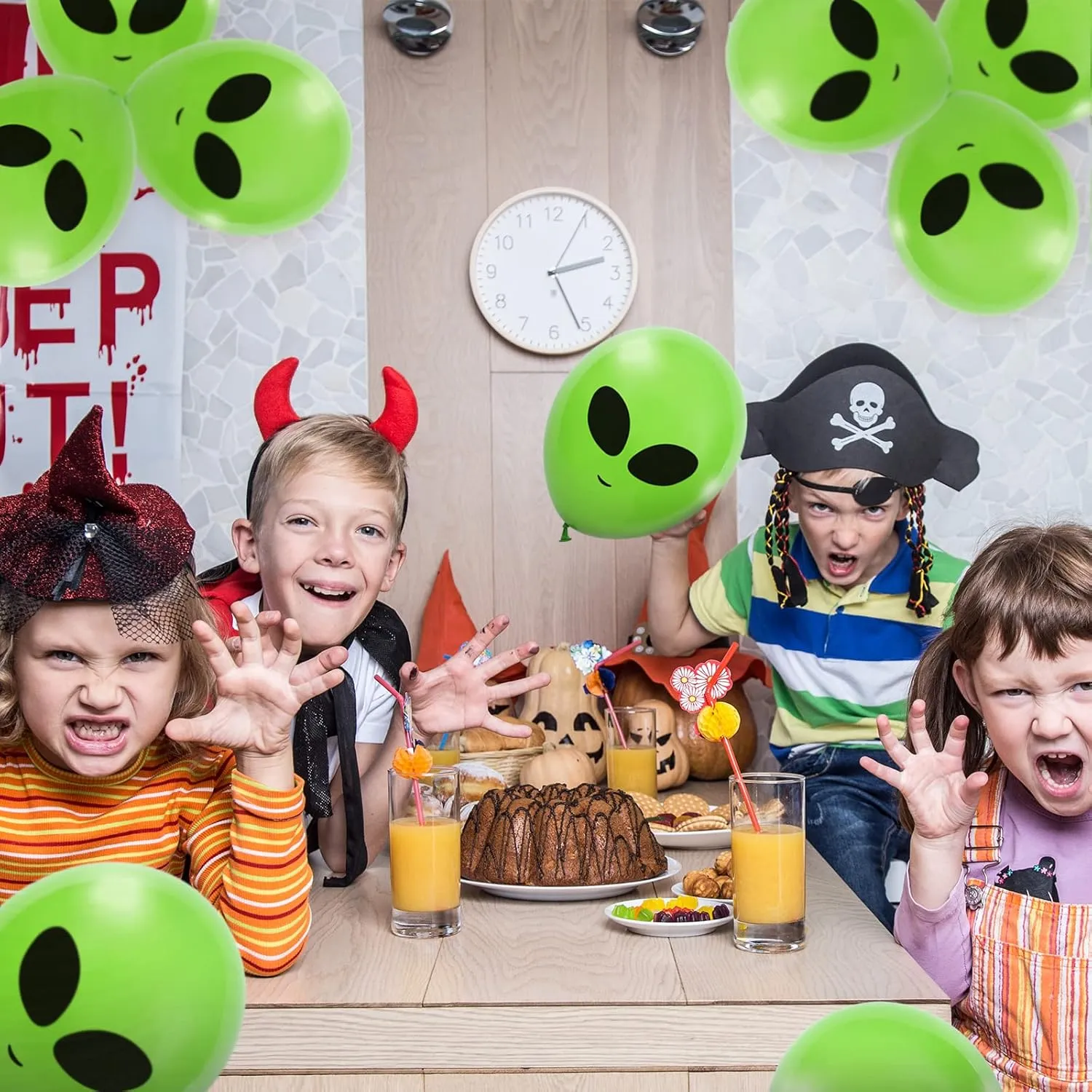 balloons Outer Space Aliens Decorations for Birthday Party guilty chapel composition prolonged legislate Baby Shower Supplies Home Backdrop Decorations Whaline 65Pcs Alien Balloons Green Alien Party Latex Balloons UFO 