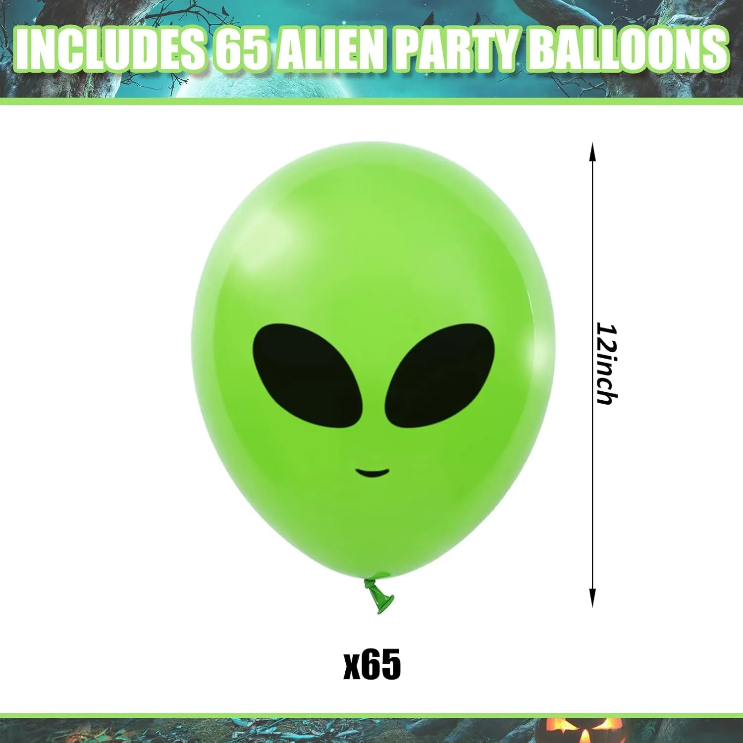 balloons Outer Space Aliens Decorations for Birthday Party guilty chapel composition prolonged legislate Baby Shower Supplies Home Backdrop Decorations Whaline 65Pcs Alien Balloons Green Alien Party Latex Balloons UFO 