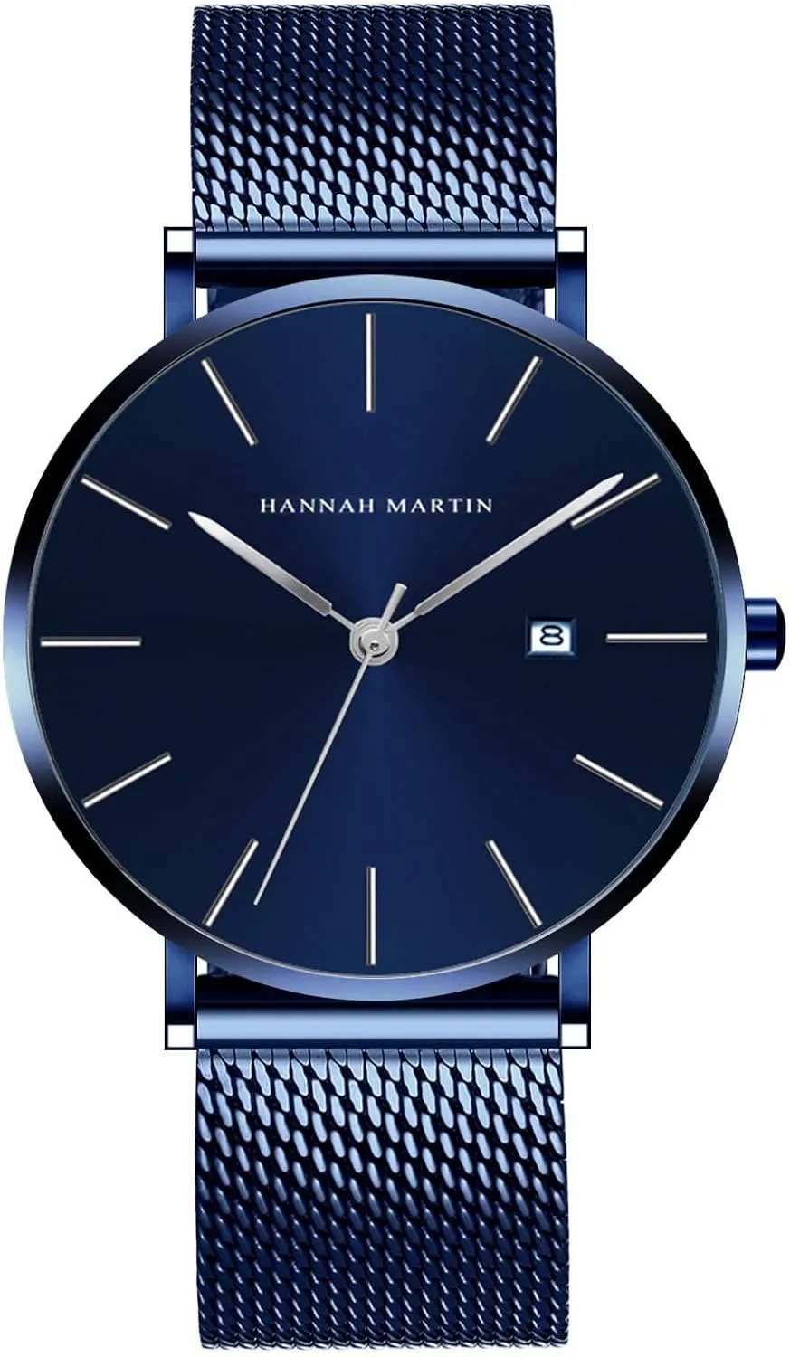 Band Design Watch for Men Fashion Men??s Minimalist Watch Quartz Analog Waterproof Calendar Watch Business gang onslaught ecology Formal Casual Occasion Ultra-Thin Stainless Steel Mesh 