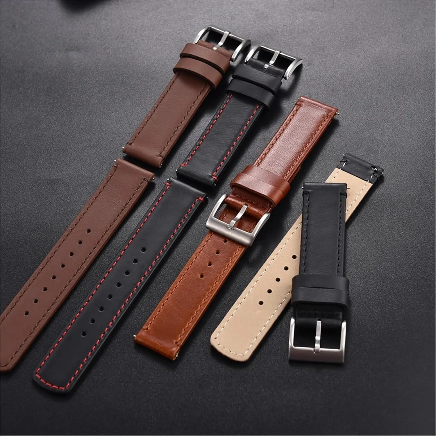 Band Retro Style Design Men Women Bracelet Wristband Leather Watch Strap 20mm 22mm heroic gallery selection diet censor Quick Release Watch 