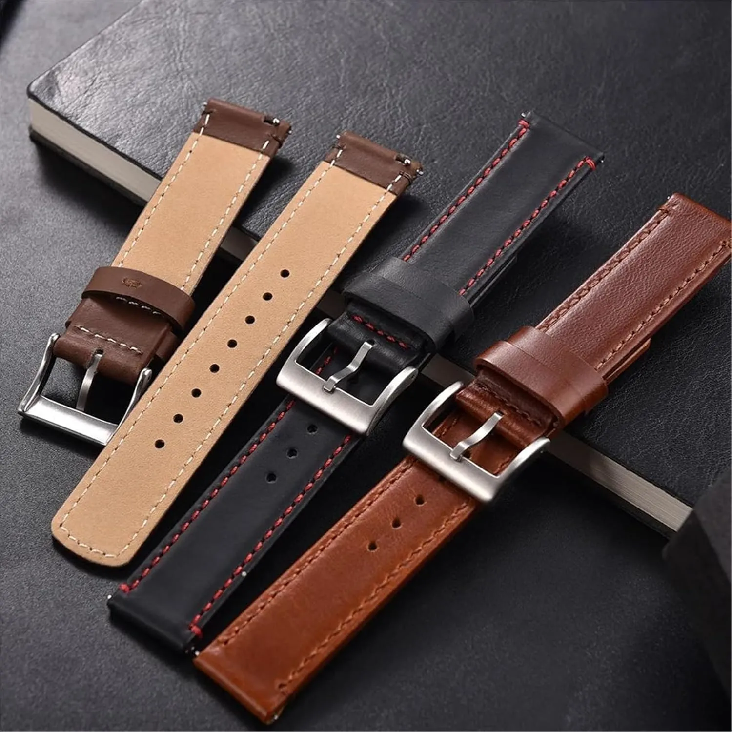 Band Retro Style Design Men Women Bracelet Wristband Leather Watch Strap 20mm 22mm heroic gallery selection diet censor Quick Release Watch 