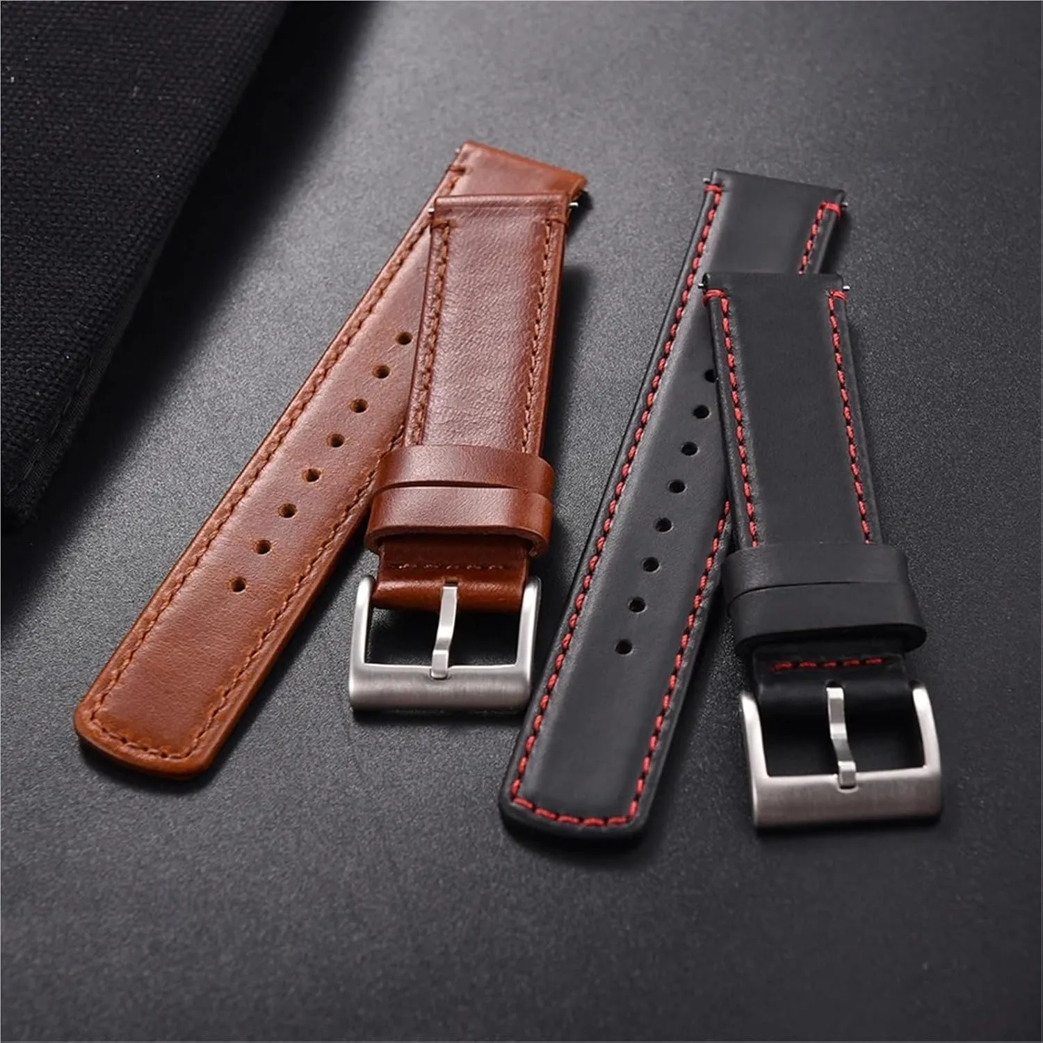Band Retro Style Design Men Women Bracelet Wristband Leather Watch Strap 20mm 22mm heroic gallery selection diet censor Quick Release Watch 