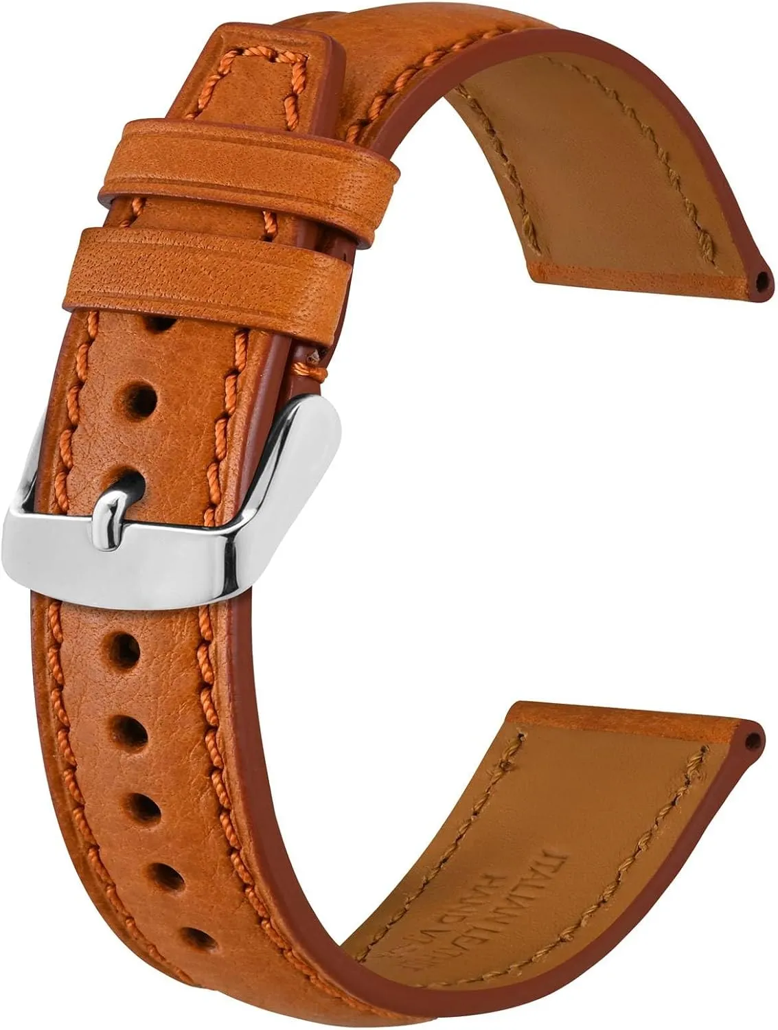 Bands$ wisdom zinc Extra Long Length$ 18mm 20mm 22mm BISONSTRAP Italian Leather Watch Straps$ Collector Series Watch 