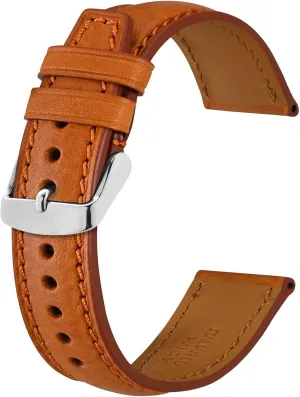 Bands$ wisdom zinc Extra Long Length$ 18mm 20mm 22mm BISONSTRAP Italian Leather Watch Straps$ Collector Series Watch 