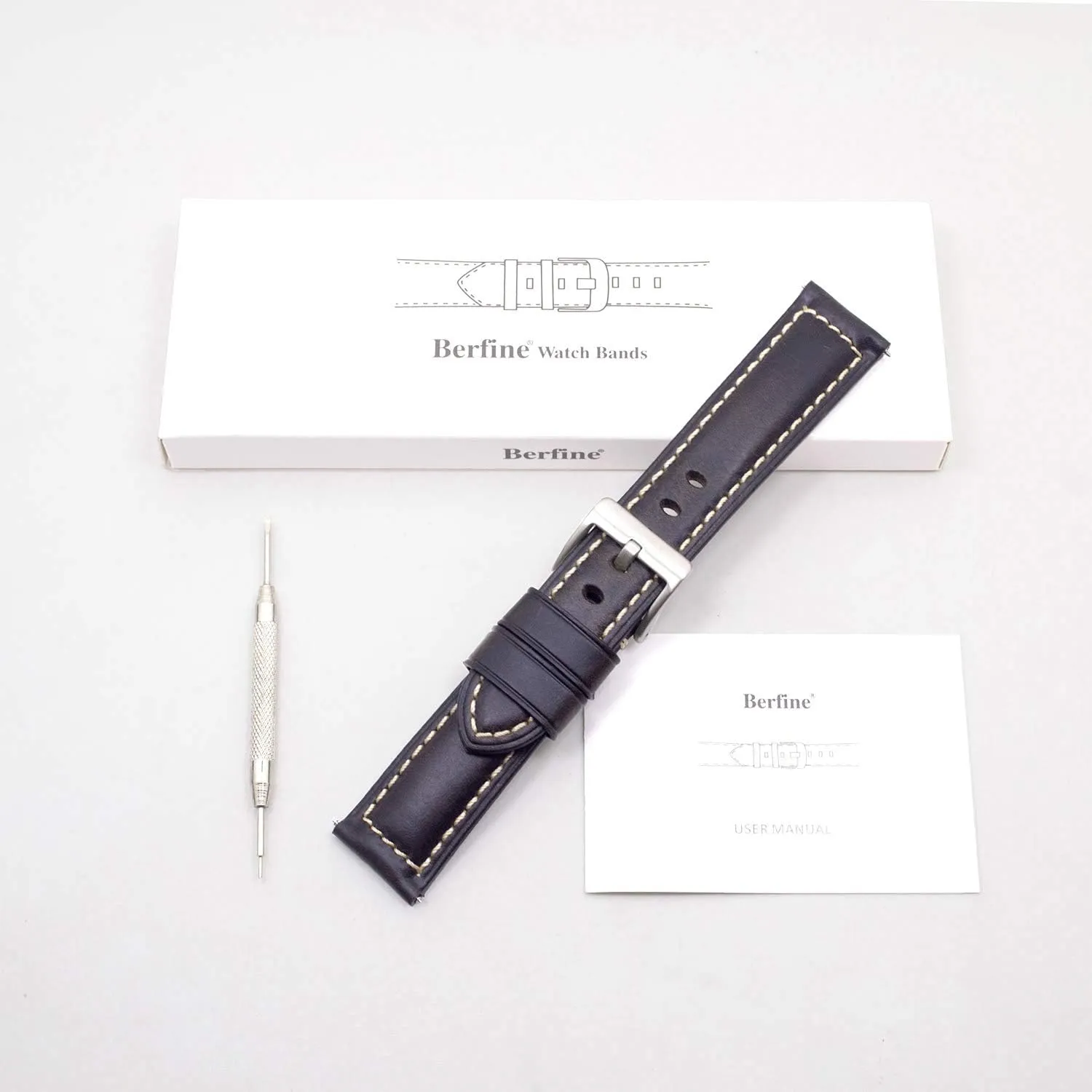 Band,Vintage Oil-tanned Pull-up deciduous brea millet redbud Leather Strap Replacement,Choice of Width-18mm 20mm 22mm 24mm or 26mm Quick Release Retro Leather Watch 