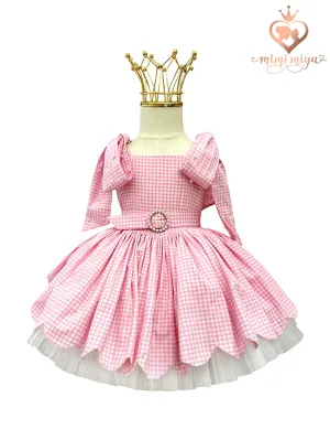 “Barbie” Movie Inspired Couture Dress