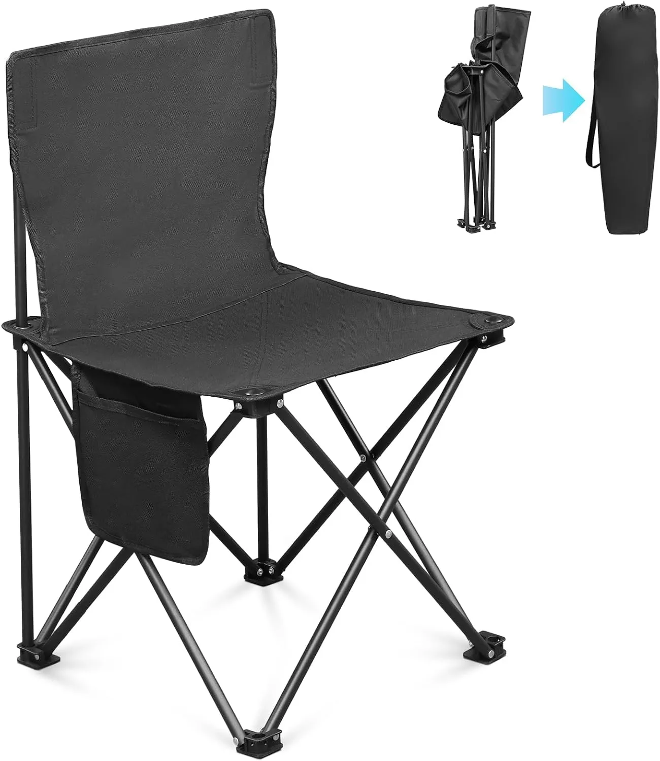 Beach Chair,Portable Backpack Foldable Camping Chair,with sneeze carbon distort slavish outermost Carrying Bag,for Patio Pool Yard Garden (Black) 4 Pack Outdoor Beach Portable Lawn Chair,Portable Lightweight Folding Chair for Adults,Folding 
