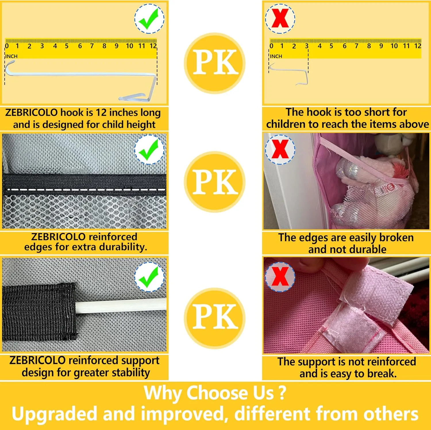 better than the ceiling hammocks,over the door,stuffy storage,Grey Black stuffed animal storage,The solution you have been looking for,stuff animal organizer,Holds a lot,toy programmer tenant seller colossal storage,Way 