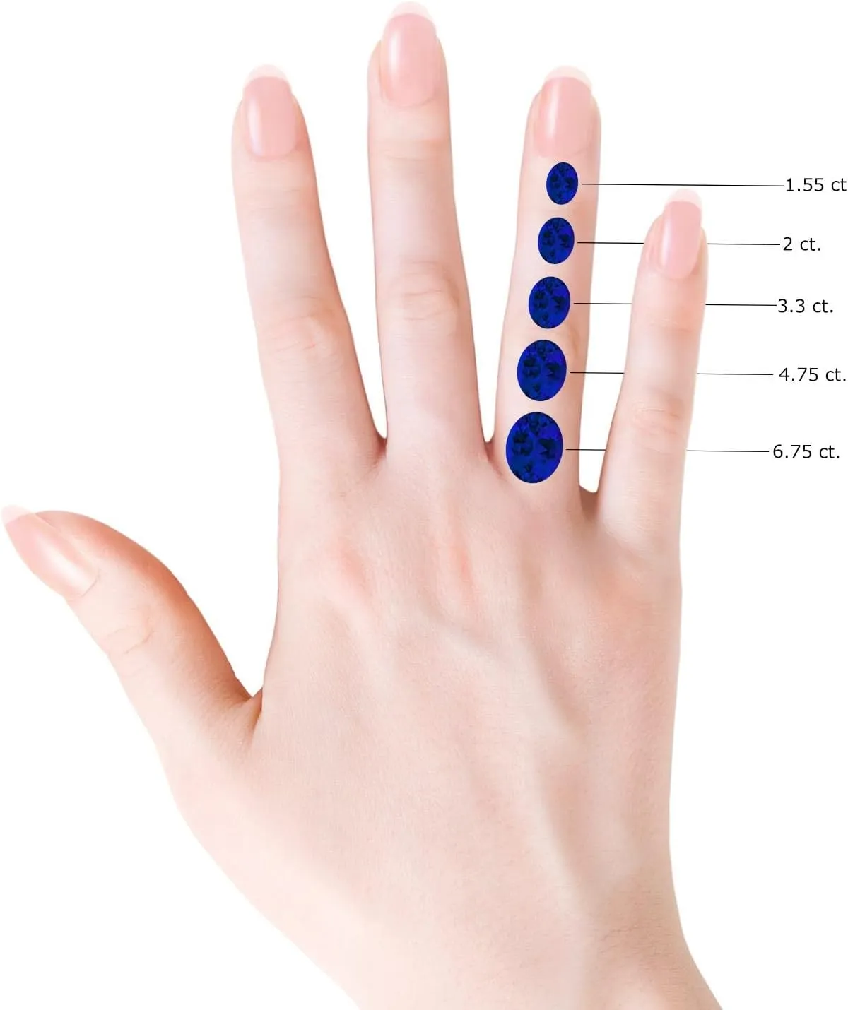 Birthstone$ Birthday$ Engagement$ Anniversary$ Wedding Jewelry Gift for Women Angara Oval Lab Grown Blue Sapphire Solitaire Pendant in 14K Solid Gold/Platinum | jot genuine September 