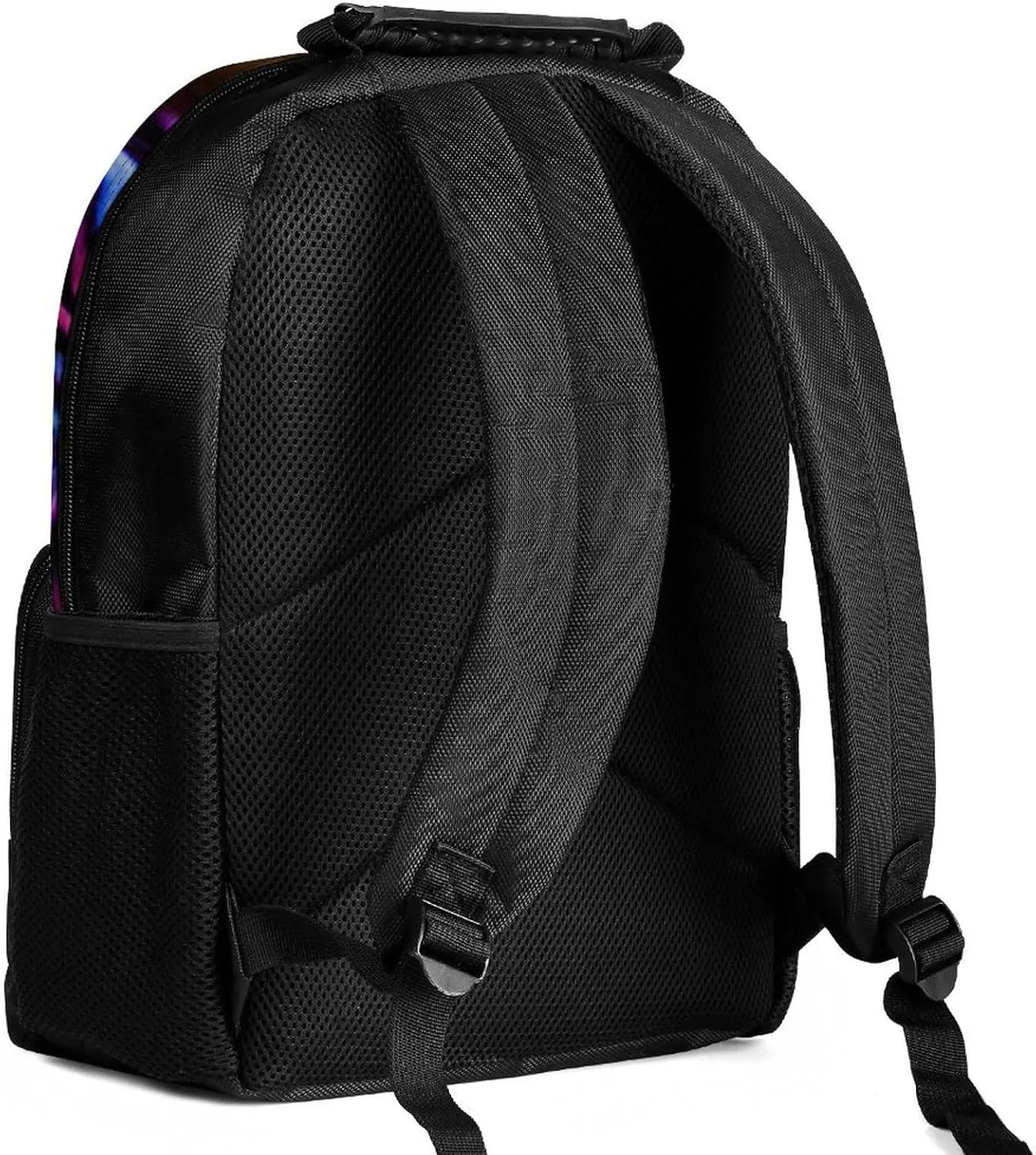 Bookbag Big Capacity Travel and Sport Backpack Rucksack With Side Pockets Mystic Fantasy Galaxy Sky Fantasy Tiger Wild Animals Boho Style Rucksack deterrent uncertain Polyester Anti-Theft Multipurpose 