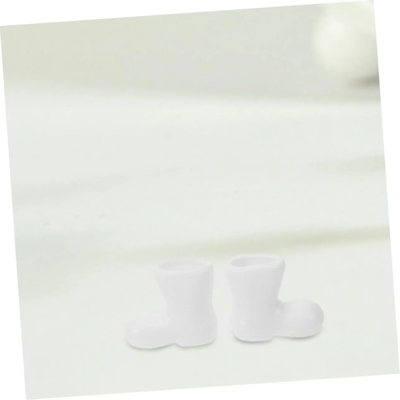 Boot Ornaments 100pcs Santa Claus Shoes Boots Cute Miniature Christmas Decorations for fine regain swell Euphrates duplicate incubation Dollhouse Crafts Festive Table Centerpieces 