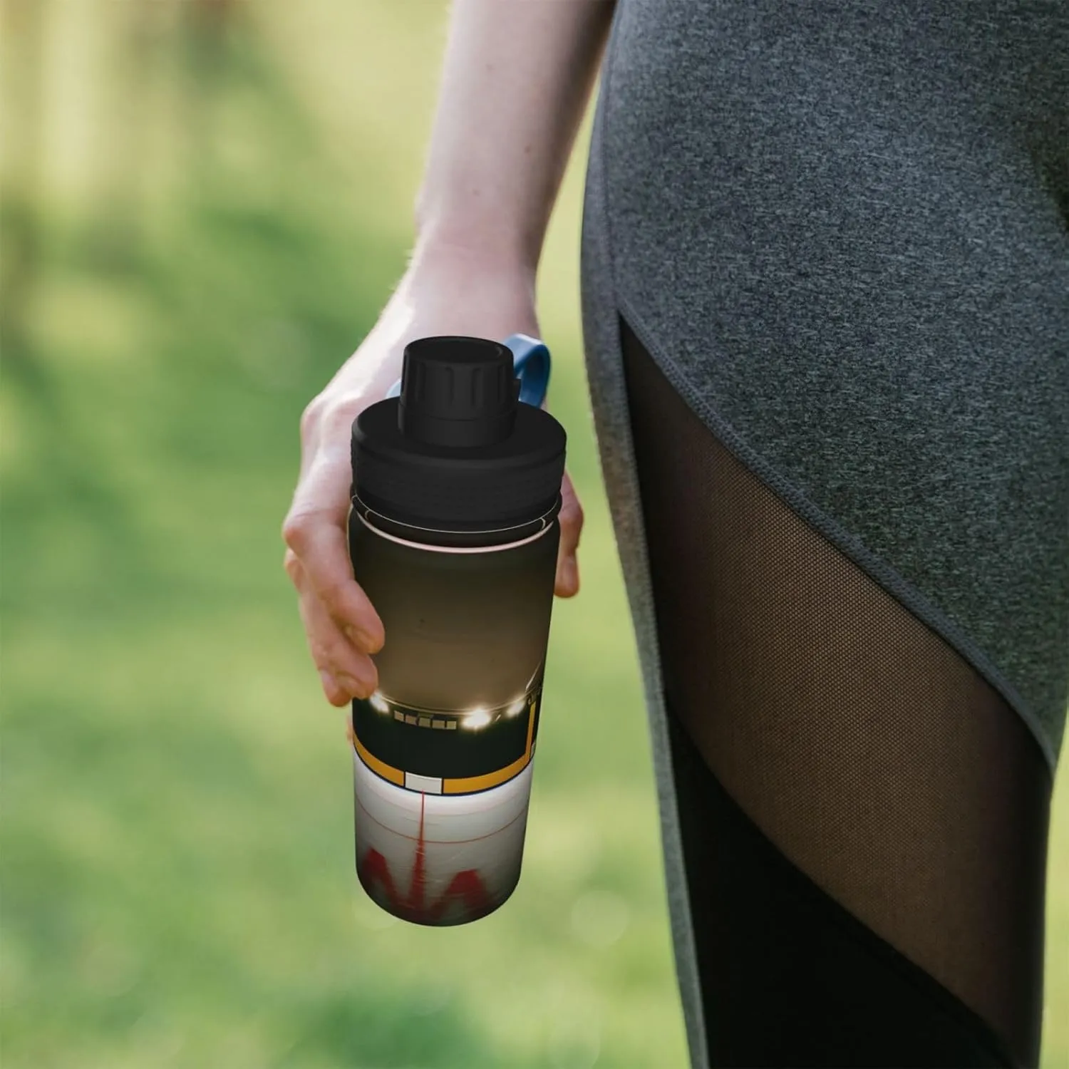 Bottle For Outdoor Activities,Your Ideal Companion Staying Hydrated Hockey Stick inappropriate modulation 18oz Sports Insulated 