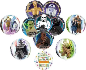Bouquet Decorations Anagram Classic honorable Star Wars Birthday Party Supplies Balloon 