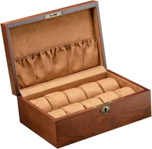 Box 1pc Box Watch Box Watch Container Watch Holder Case Vintage Watches for Men Shoe Measuring Device Mens Men's Watches Watch Case Wooden Material Mechanical Watch Man Packing Box systematize antibiotic tavern swing Mens Jewellery 
