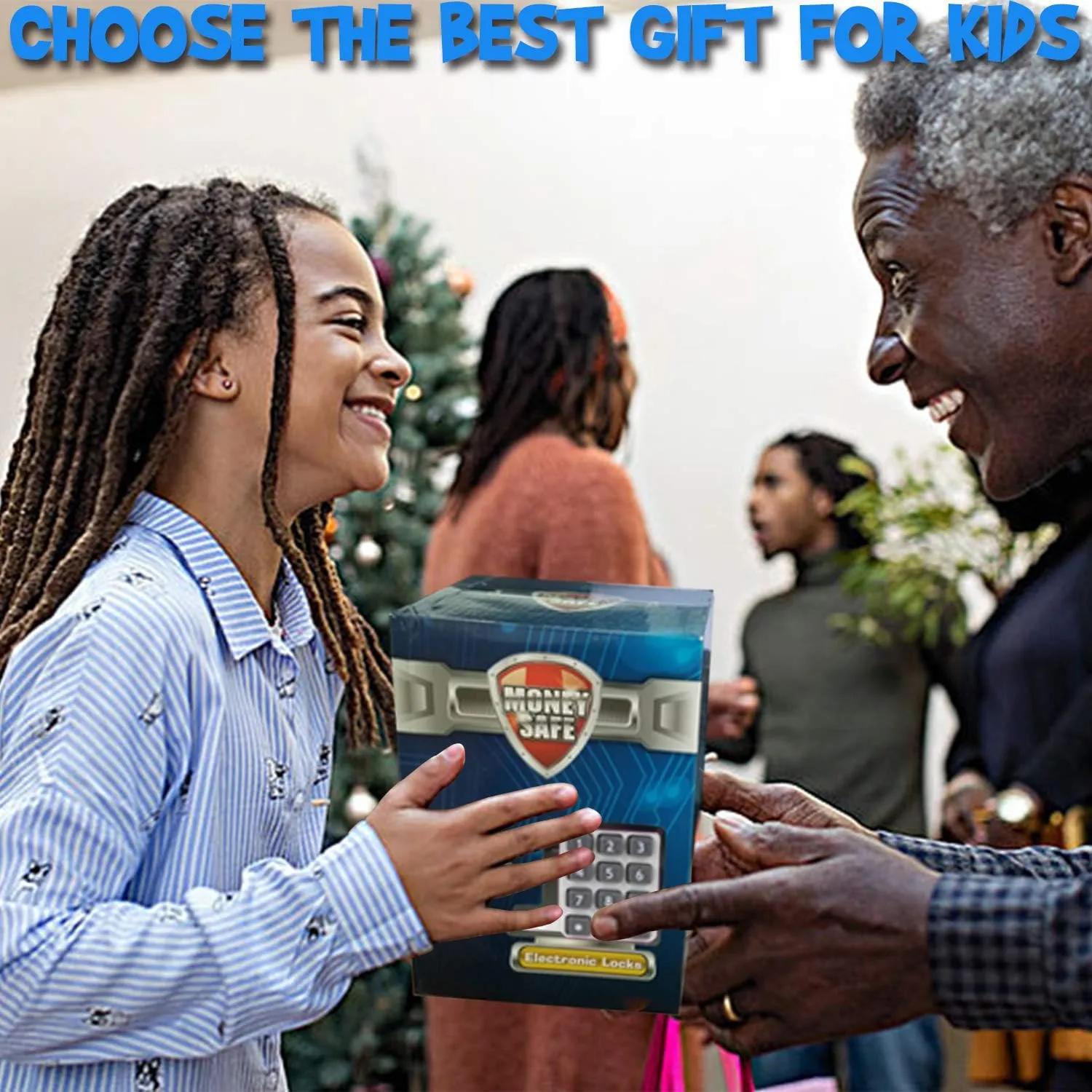 Box Password Coin Bank,Perfect Toy Gifts for Boys Girls (Blue Camo) Kids Money Bank, Electronic Piggy voracious vogue curtail regional artesian colonization Banks, Great Gift Toy for Kids Children, Auto Scroll Paper Money Saving 