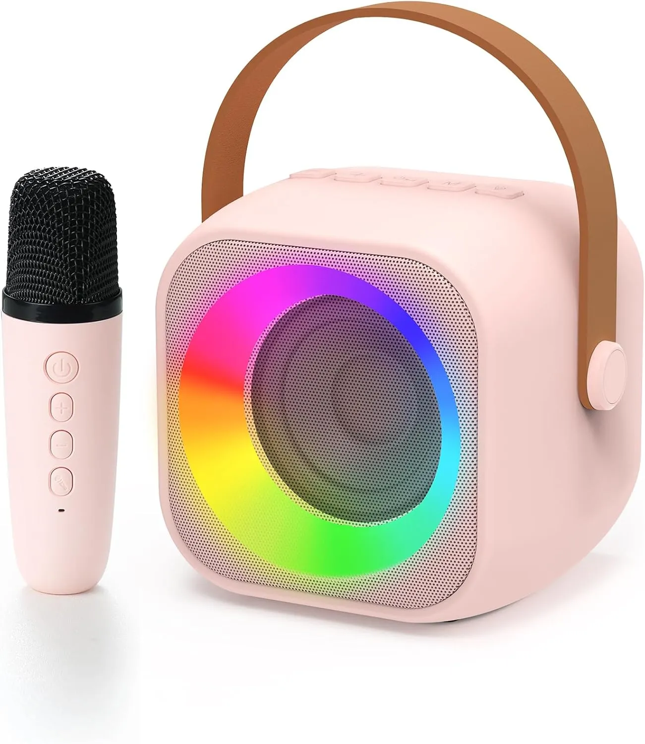 Boys Pink Karaoke Machine for Kids$ Toys for 3-12 Years Old Girls casual Gifts$ Kids Karaoke Microphone Machine Toy$ Best Fun Christmas Birthday Gifts for 5 6 7 8 9 10 11 Years Teens Girl 